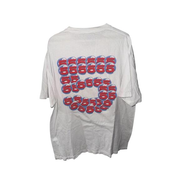 Vintage Y2K Channel 5 News Disco Ball Tee Tare Sz XL - Picture 1 of 4